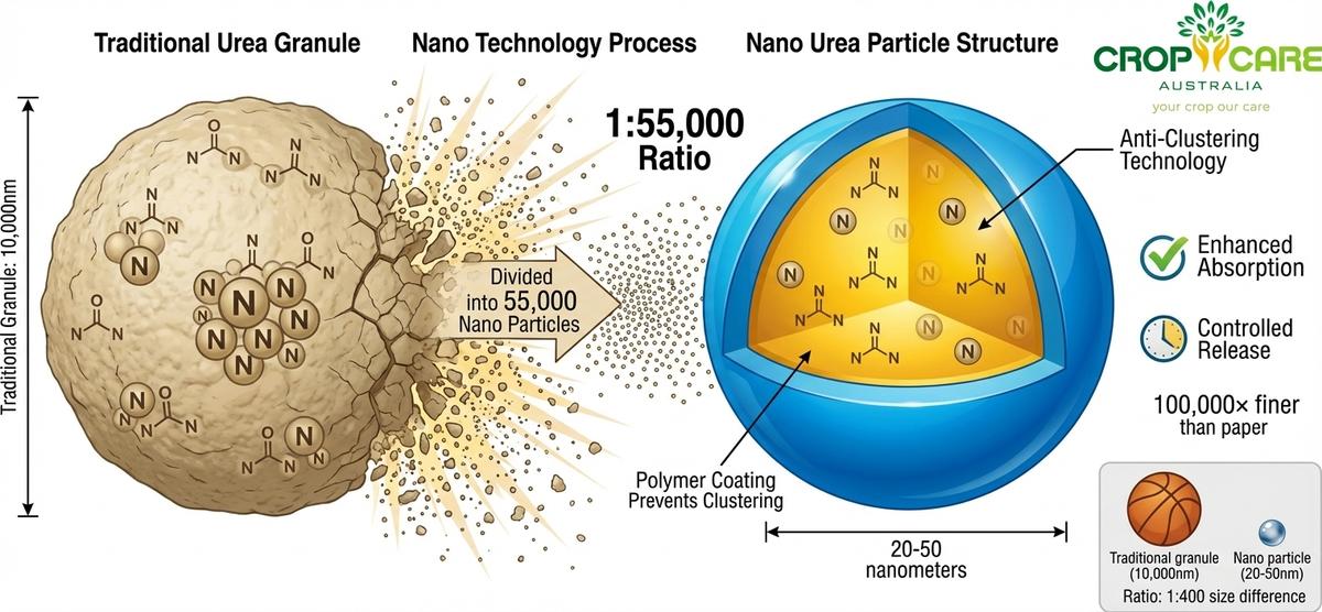 Nano particle structure showing polymer coating